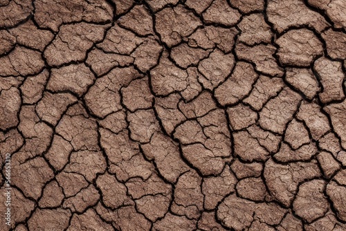 High-Resolution Image of Mud Cracks Texture Background Showcasing the Natural and Striking Characteristics of Earth, Perfect for Adding a Touch of Authenticity to any Design