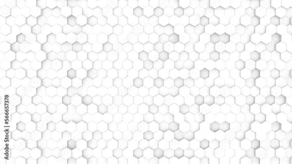 3D hexagon white background. 3d honeycomb background for the wallpaper. 3d background 3D hexagon white background. 3d honeycomb background for the wallpaper. 3d background