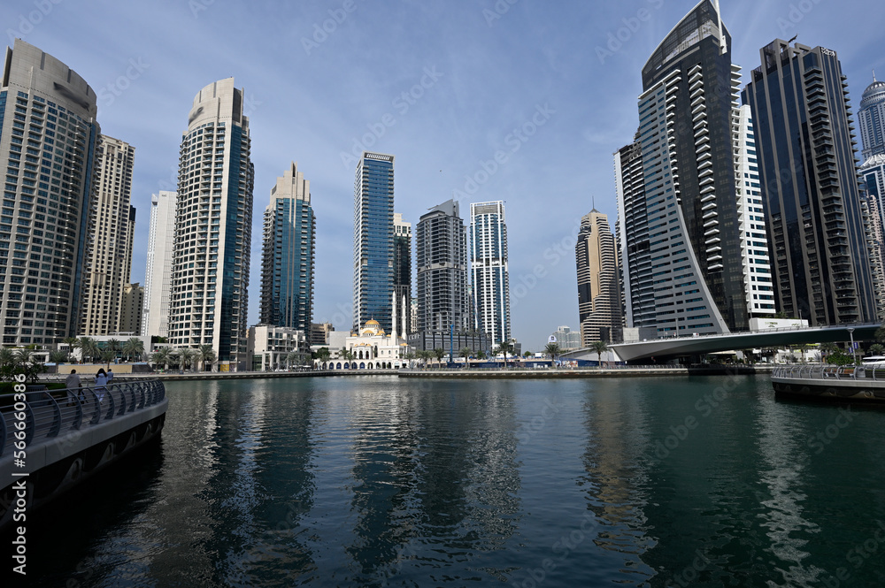 Dubai Marina residential area