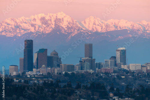 Seattle City Skyline Pacific Northwest 