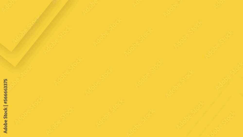 Clean yellow background , looped animated background. Yellow abstract background ,yellow background.
