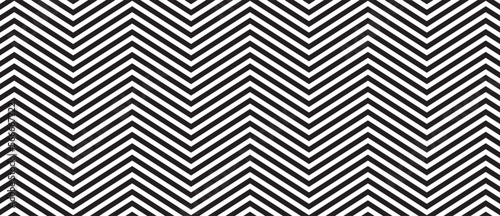 Seamless line pattern on white background. Modern chevron lines pattern for backdrop and wallpaper template. Simple lines with repeat texture. Seamless chevron background, vector illustration