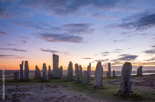 Callanish Standing Stones, stone circle, prehistoric, megalithic, bronze age, Isle of Lewis photo