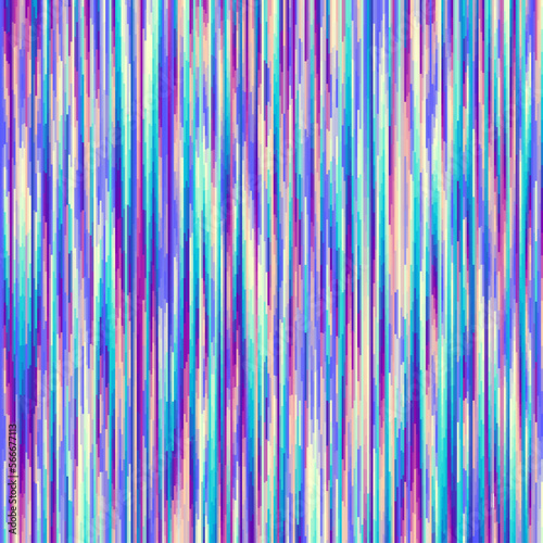 Vector image with imitation of grunge datamoshing texture.
