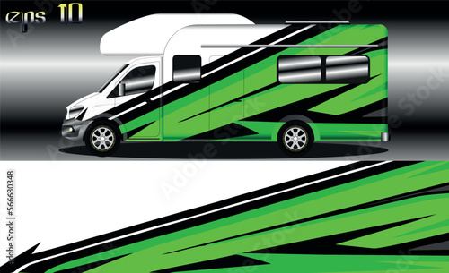 racing background vector for camper car wraps and more