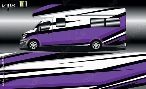 racing background vector for camper car wraps and more