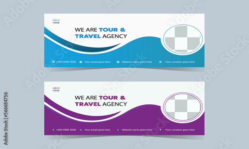 Flash sale facebook cover page timeline web ad banner template with photo place modern layout dark blue background and shape and text design,marketing  web banner template social.