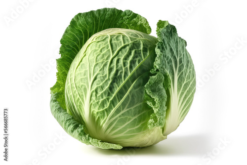 Cabbage  isolated on white background
