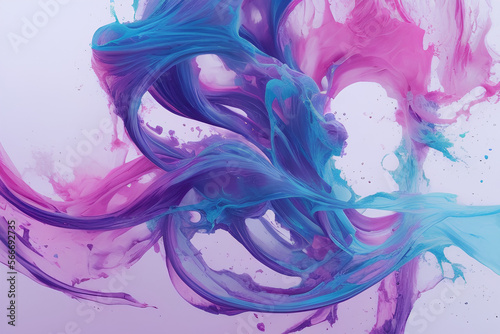 Artistic Pastel Smoke Abstract Art Texture Graphic created with Generative AI Technology