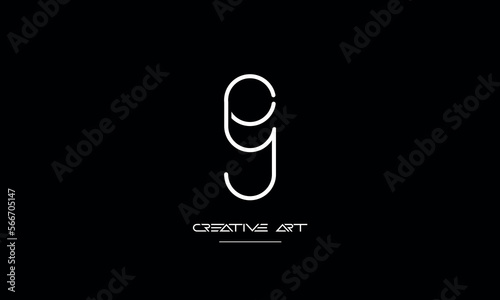 YC, CY, Y, C abstract letters logo monogram photo