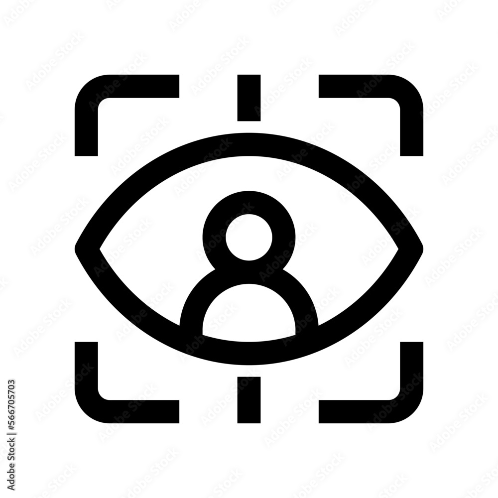 vision icon for your website, mobile, presentation, and logo design. vision icon for your website, mobile, presentation, and logo design.