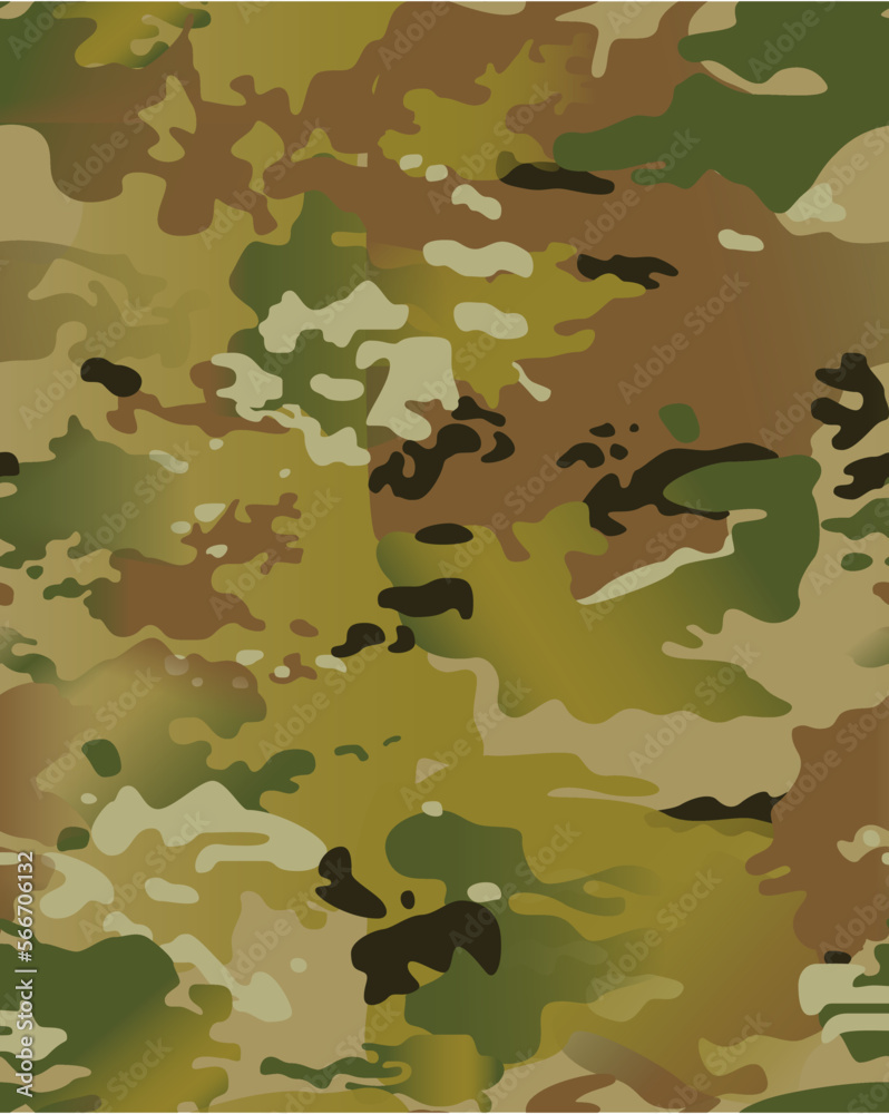 Navy military and army camouflage USA Scorpion. Seamless pattern.	