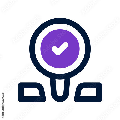 location research icon for your website, mobile, presentation, and logo design.