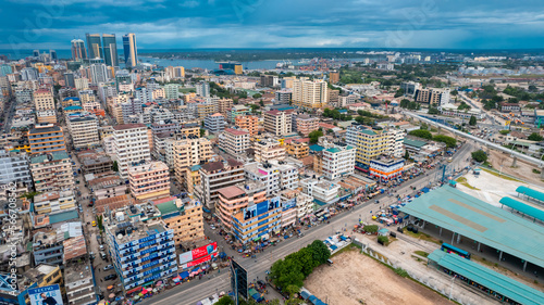 aerial view of Dar es salaam, Tanzania © STORYTELLER