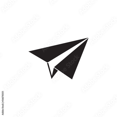 paper airplane, Web icon symbol