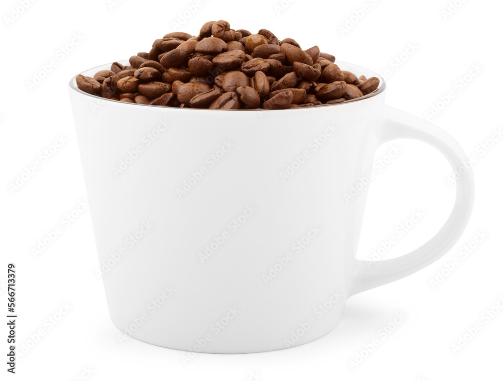 Coffee cream in the cup Coffee cream in the cup
