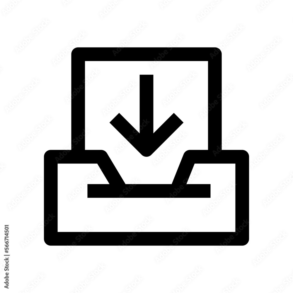 inbox icon for your website, mobile, presentation, and logo design. inbox icon for your website, mobile, presentation, and logo design.