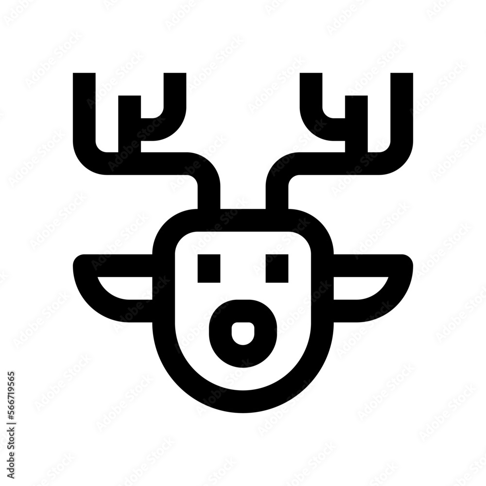 deer icon for your website, mobile, presentation, and logo design. deer icon for your website, mobile, presentation, and logo design.
