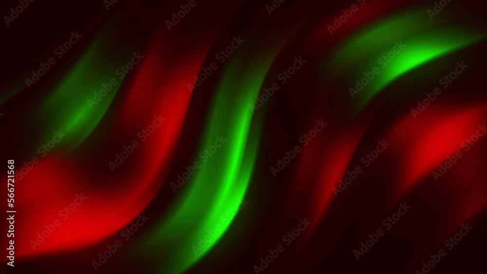 Vidéo Stock Abstract vibrant red and green gradient background texture ...