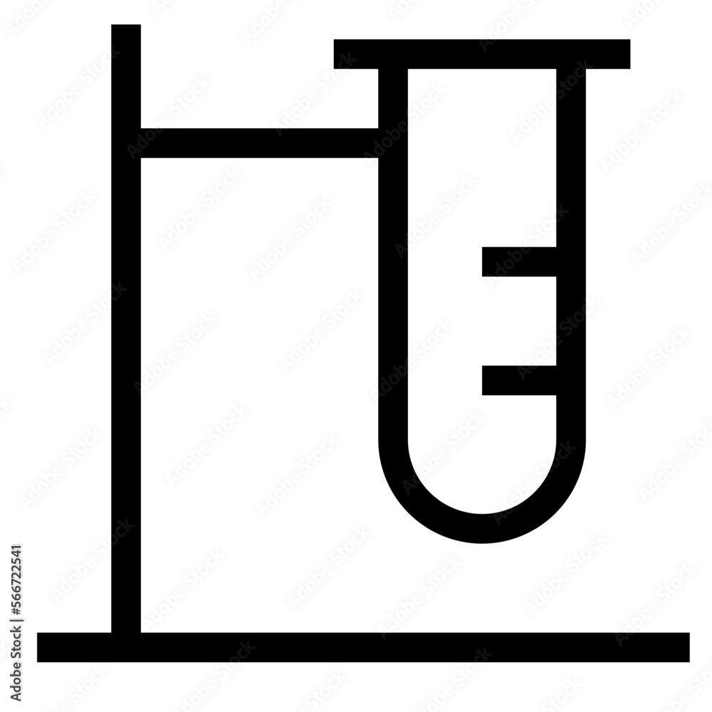 Round Bottom Flask line icon Round Bottom Flask line icon