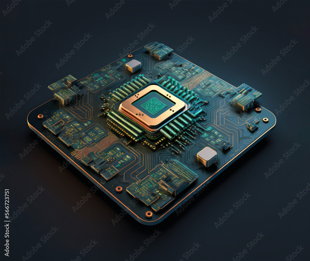 computer chip technology. generative ai computer chip technology. generative ai
