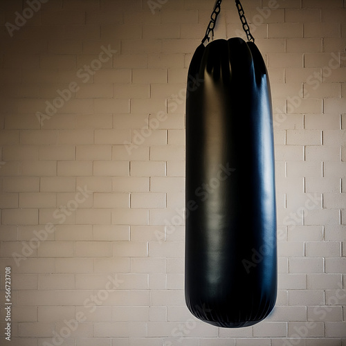boxing gloves on the wall