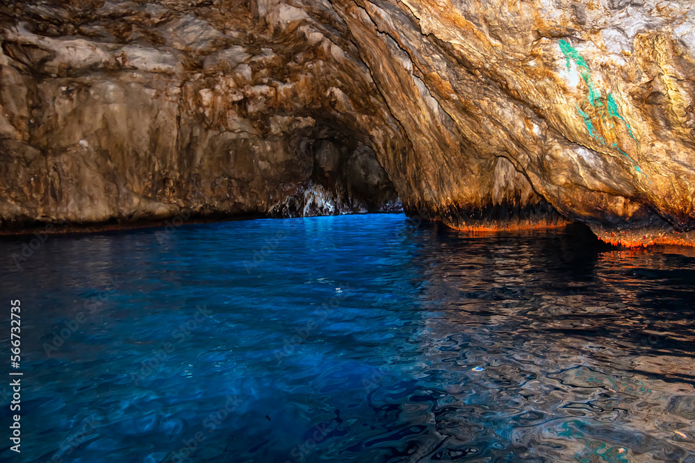 Grotta Azzurra - The Blue Grotto Capri	