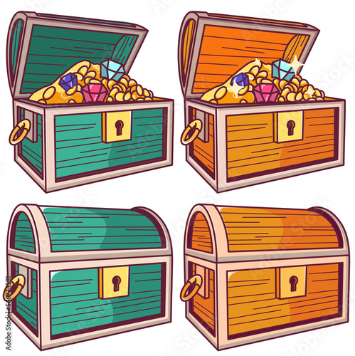 Treasure Chest With Loot