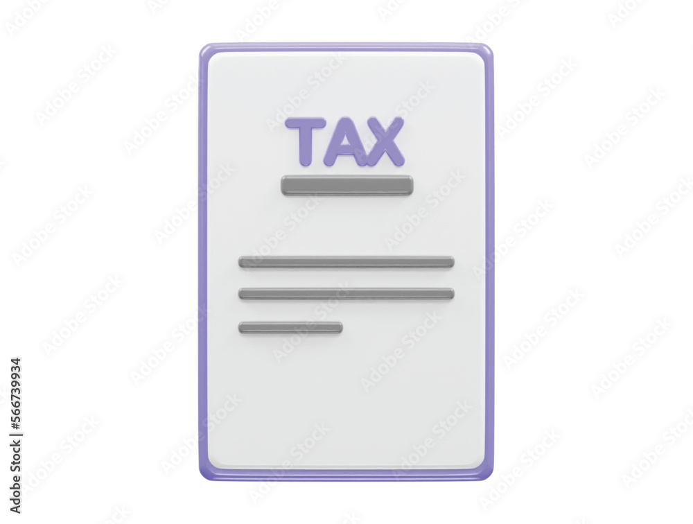 Bill icon 3d render illustration vector element Bill icon 3d render illustration vector element