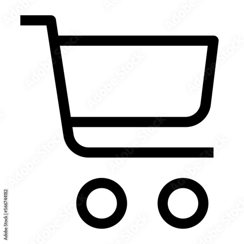 Cart line icon