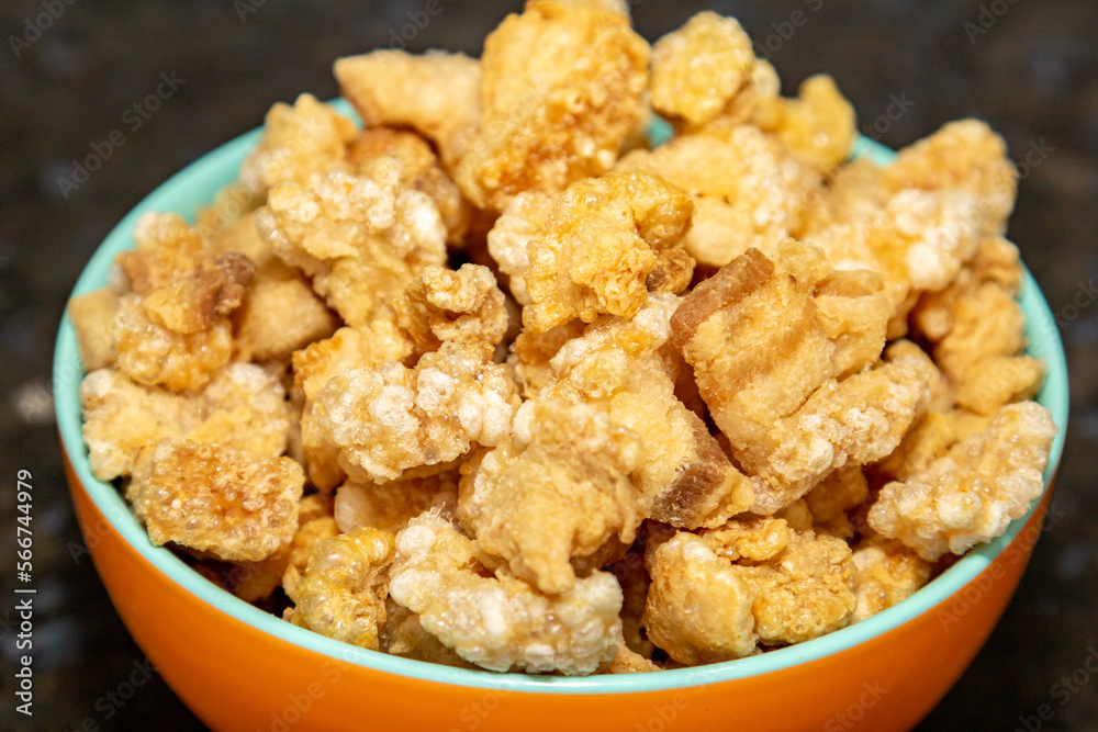 Traditional crackling on dark surface in selective focus. Fine details Traditional crackling on dark surface in selective focus. Fine details
