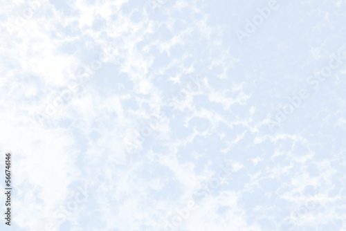 Papier peint White fluffy patchy clouds overlay on transparent