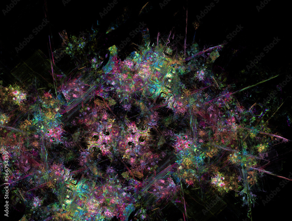 Imaginatory fractal abstract background Image Imaginatory fractal abstract background Image