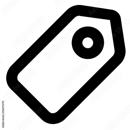 Label Tag line icon