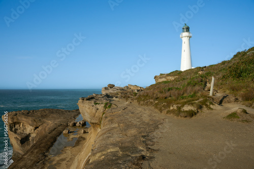 Castle Point Lighthouse and coastline