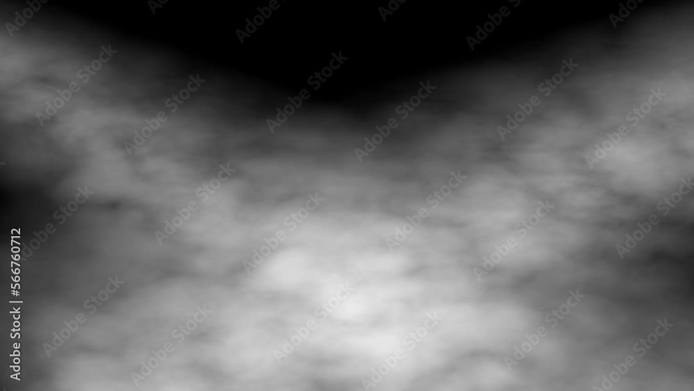 Luces de escenario y niebla o humo en la oscuridad. Fondo musical. Juego de luces. Concepto de música en vivo y conciertos.
