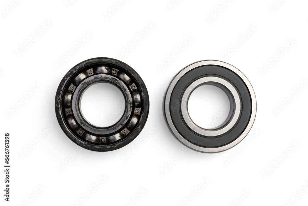 Ball bearings isolated on white background. Ball bearings isolated on white background.