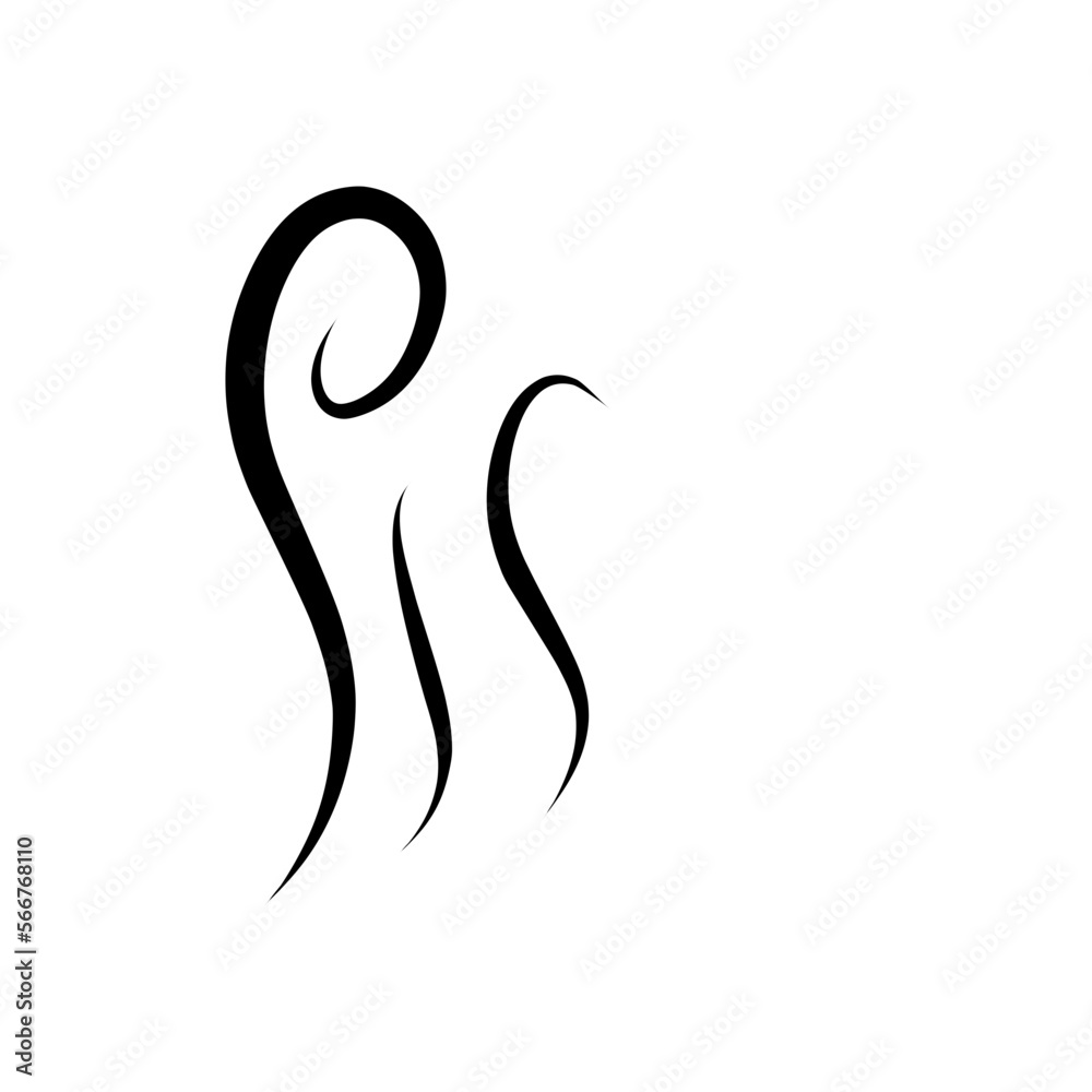 Hot Steam Vector Hot Steam Vector
