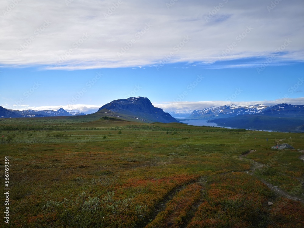 Obraz premium Swedish mountain landscape