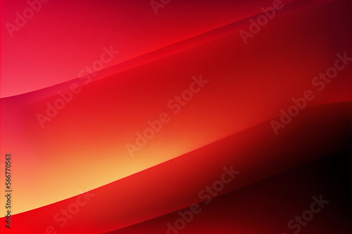 Gradient red colors background created with Generative AI 