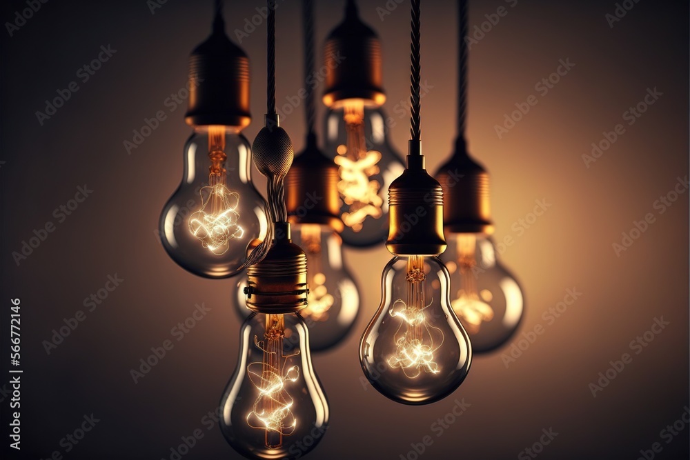 a group of light bulbs hanging from a ceiling with a string of light bulbs hanging from the ceiling and a string of light bulbs hanging from the ceiling. generative ai a group of light bulbs hanging from a ceiling with a string of light bulbs hanging from the ceiling and a string of light bulbs hanging from the ceiling. generative ai