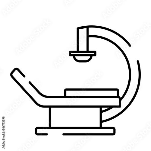 simple vector roentgen icon, icon for medical website,doodle and sketsh, hospital photo