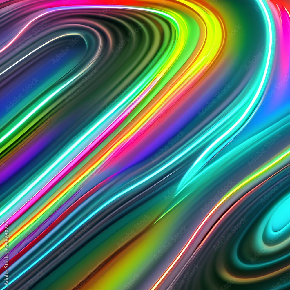 Abstract Waves Background Neon Abstract Waves Background Neon