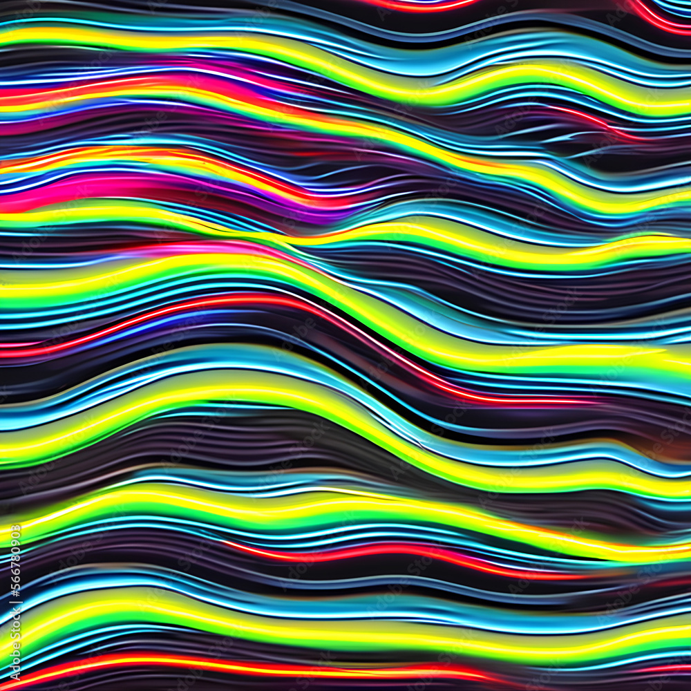 Abstract Waves Background Neon Abstract Waves Background Neon