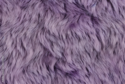 Purple long fur texture