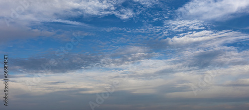 Blue sky with clouds background overlay. Ideal for sky replacement © Sphericalvision360