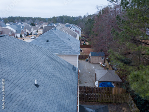 Residential Neighborhood and Roof Inpsection