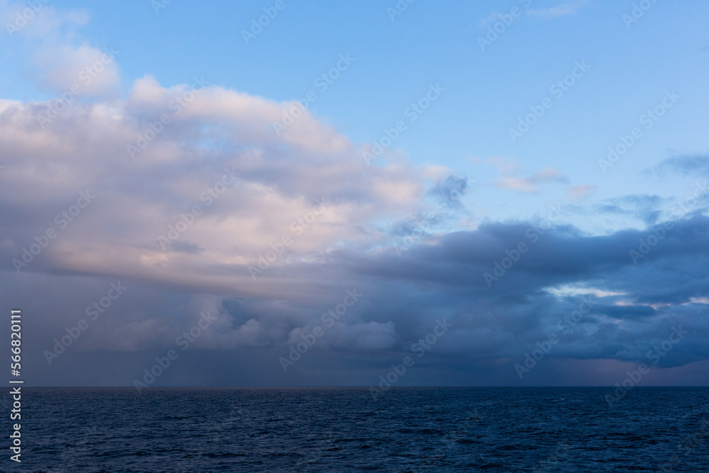 Fototapeta premium Cloudscape in the sea