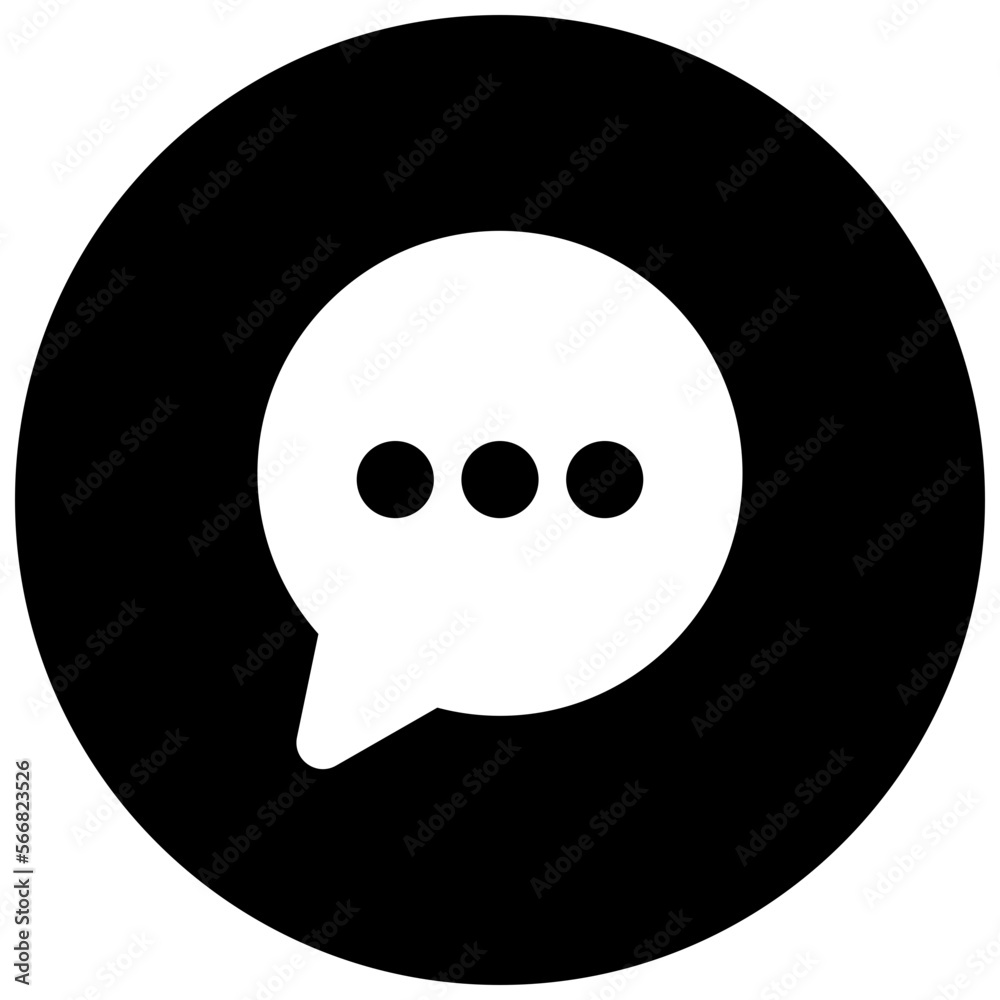 Fototapeta premium Chat Icon