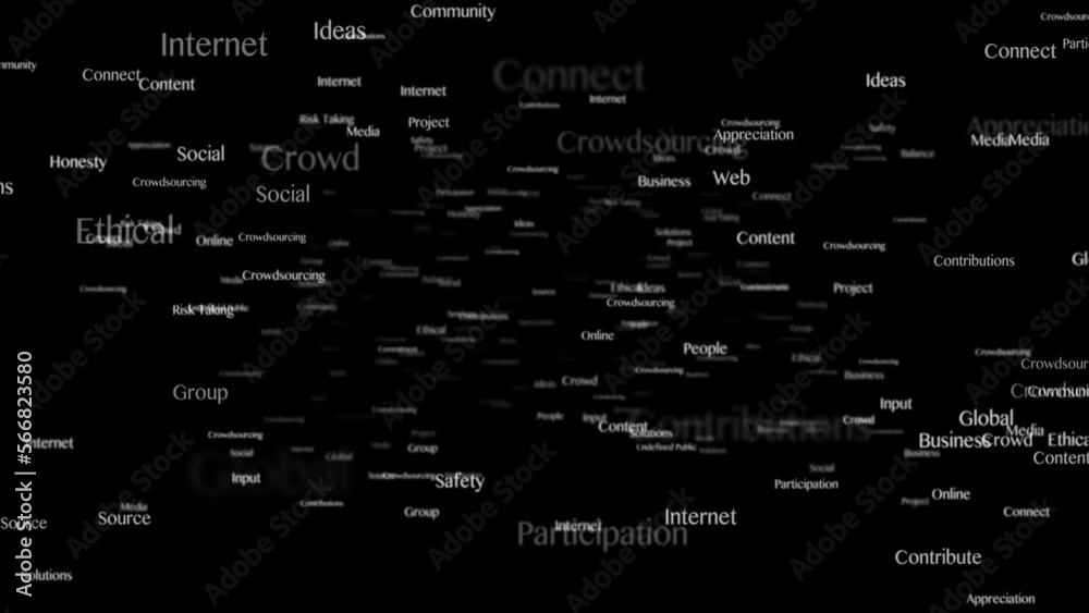 CROWDSOURCING Keywords Animation, Background, Loop, 4k
